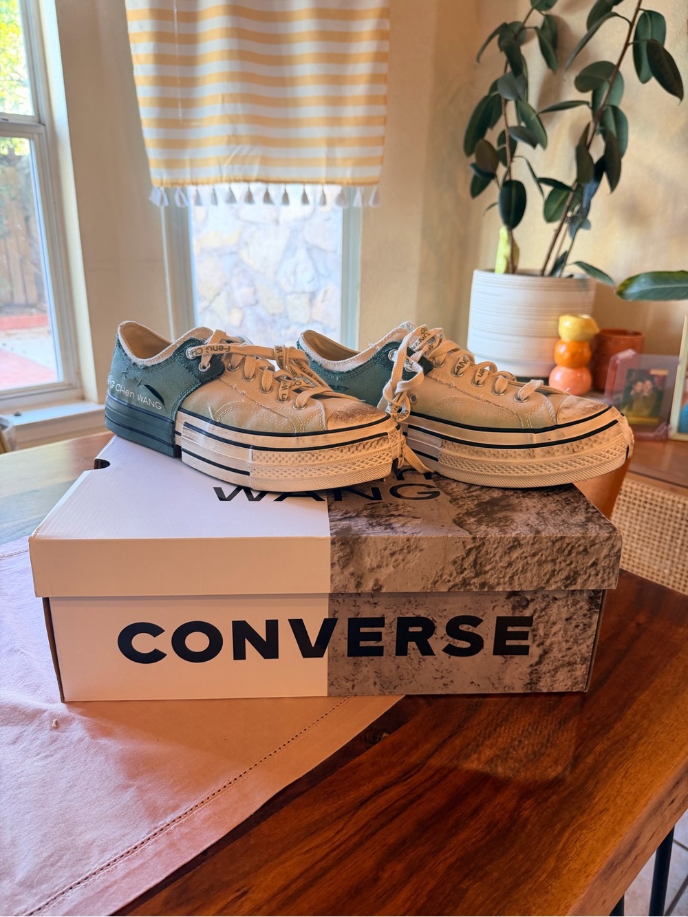 Feng Chen Wang x Converse Chuck 70 2-in-1 Low 'Myrtle' Men’s size US 11.5